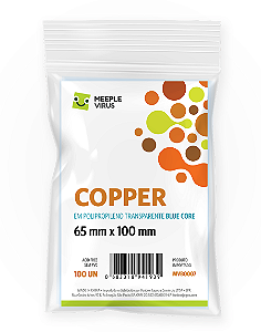Sleeves Copper 65 x 100 mm (Blue Core)