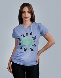 BABY LOOK ACQUA FBA SPORTS COM PROTEÇÃO UV 50+ LILÁS