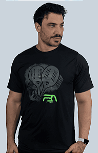 CAMISETA ACQUA COM PROTEÇÃO UV 50+ PRETA