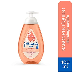 Sabonete Líquido Johnson's Baby da Cabeça aos Pés Glicerina 400ml
