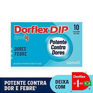 Dorflex DIP Dipirona 1g 10 comprimidos