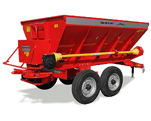 Distribuidor de Adubo e Calcário - Esteira de 600 mm