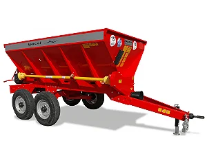Distribuidor de Adubo e Calcário - Esteira de 800 mm