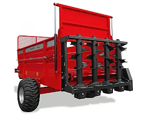 Vagão Distribuidor de Esterco - Dois ou Quatro Rolos Verticais