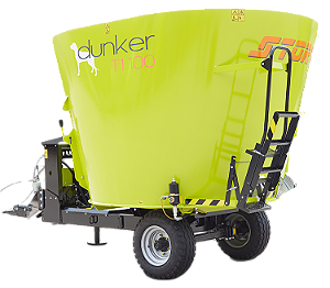 JF STORTI Dunker T1 8m³ / 10m³ / 12m³ Vagão Misturador Vertical