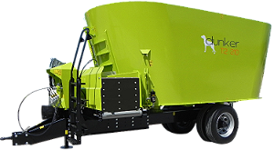 JF STORTI DUNKER T2 21m³ Vagão Misturador Vertical