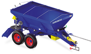 DCA DC 2500 / 5500 / 7500 – Distribuidor de Adubo Duplo Comando