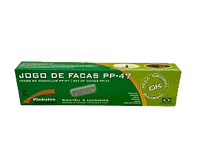 JOGO DE FACAS PP-47 4 FACAS