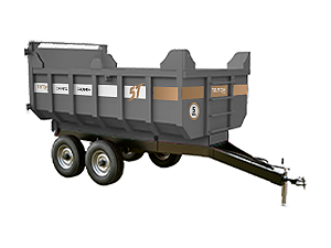 Carreta caçamba 5ton