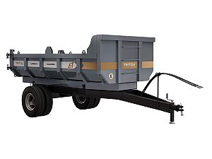 Carreta caçamba 6ton