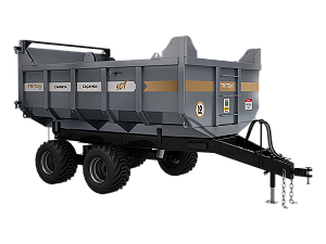 Carreta caçamba 10ton