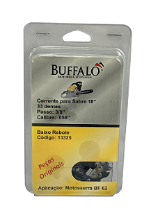 MOTOSERRA - CORRENTE EM BLISTER BFG 62 (3/8X.058X33)