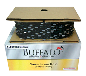 MOTOSERRA - CORRENTE EM ROLO 100P (3/8X.063)