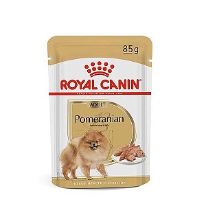 Ração Úmida Royal Canin Pomeranian Cães Adultos 85 g