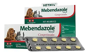Mebendazole Vetnil  Blister C/10-un