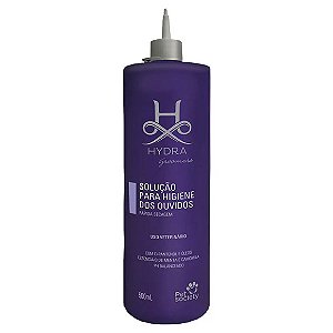 Solução Limpeza Ouvidos Hydra Petsociety 500ml