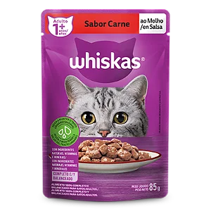 Whiskas Sache Carne 85gr