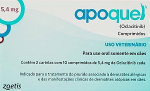 Apoquel 5,4 Mg 20 Compr