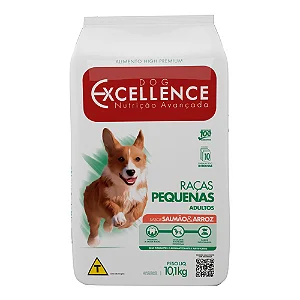 Racao Dog Excellence Racas Pequenas Adulto Salmao E Arroz 1kg