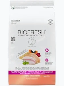 Ração Biofresh P/ Cães Light Raças Mini/ Pequenas 1kg