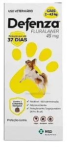 Defenza Caes 45mg (2 Ate 4,5kg)