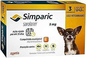 Simparic Tab 5mg Cx3