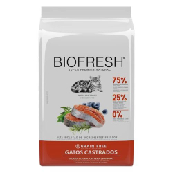 Biofresh P/gatos Castrados Sabor Frango 1,5kg