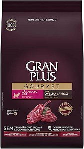 Ração Granplus Gourmet Cães Adultos Mini Ovelha E Arroz 1kg