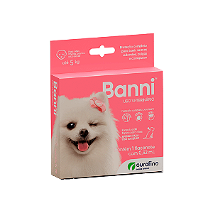 Banni 0,32 Ml Ate 5 Kg