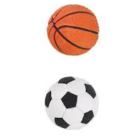 Brinquedo Borracha Bola Esportes Un