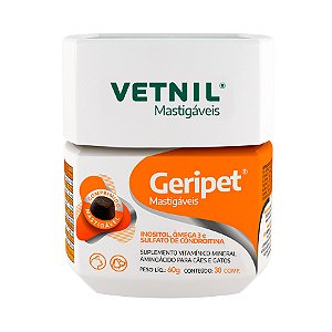 Geripet 30 Comp Mastigaveis