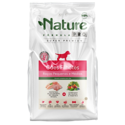 Ração Seca Alinutri Nature Fórmula Pro Para Cães Filhotes Raças Pequenas E Médias 1kg
