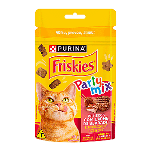 Petisco Friskies Party Mix Carne 40G
