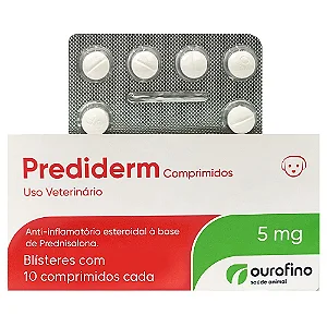 Prediderm 5 Mg C/10 Comp