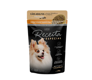 Sache Umido Receita Esp Pe Cao Adulto Racas Peq Media Frango 85Gr