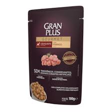 Sachê Granplus Gourmet Caes Filhotes Frango100gr