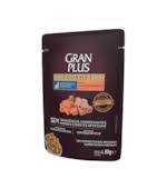 Sachê Granplus Gourmet Gatos Adultos Castrados Salmão/frango 85g