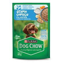 Sachê Dog Chow Filhotes Frango/leite 85g