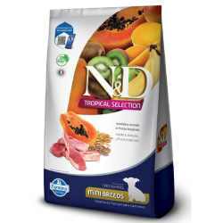 Ração N&amp;d Tropical Cães Filhotes Raças Mini/pequenas Cordeiro,cereais E Frutas Tropicais 2,5kg