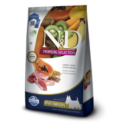 Ração N&amp;d Tropical Cães Adultos Raças Mini E Pequenas Cordeiro, Cereais E Frutas Tropicais 2,5kg