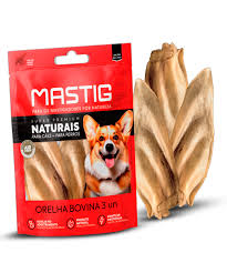 Mastig Orelha Bovina Natural 3un