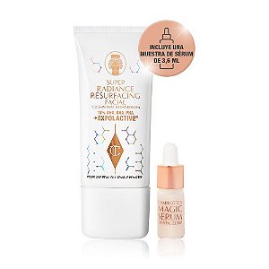 Charlotte Tilbury SUPER RADIANCE RESURFACING FACIAL + amostra