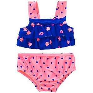 moda praia bebe menina