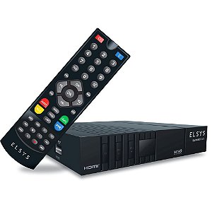 Receptor Digital de TV FullHD via Satélite SATHD SatMax Plus FTRS55 Elsys