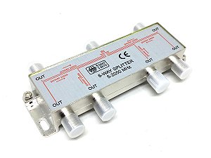 Chave Divisora de 6 Saídas 5 ~2050 Mhz