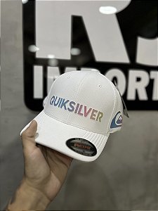 Boné Quiksilver Letreiro 2026 - Branco Multicolors