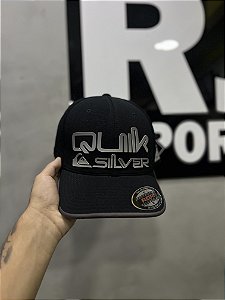 Boné Quiksilver Letreiro 2026 - Preto