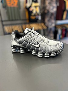 Tênis Nike Shox TL 12 Molas - Prata