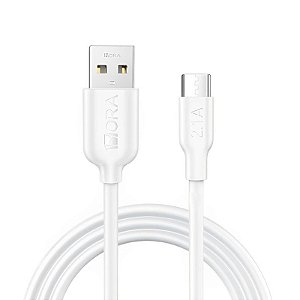 Cabo Usb + Tipo C 2.0 A/C 3A 1M 1Hora (Cab251B)