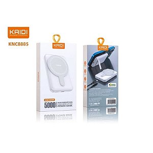 Power Bank 5000Mah 18.5W Magsafe + Saida Pd18W Tipo C Kaidi Knc8885